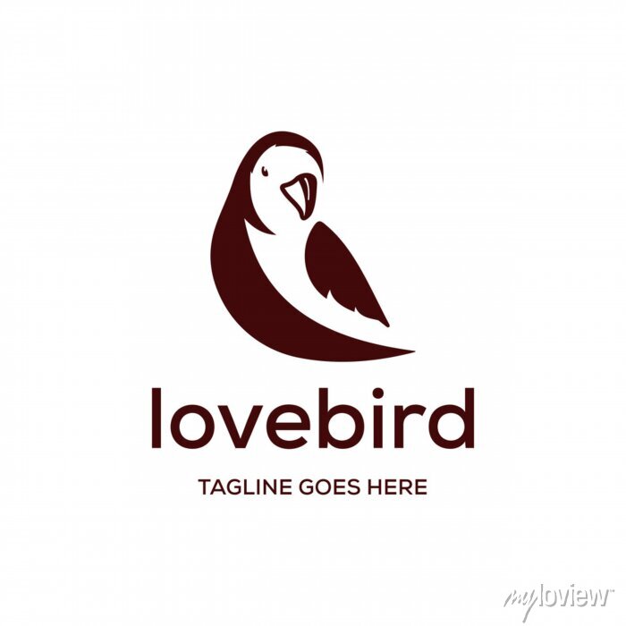 Detail Gambar Lovebird Untuk Logo Nomer 18