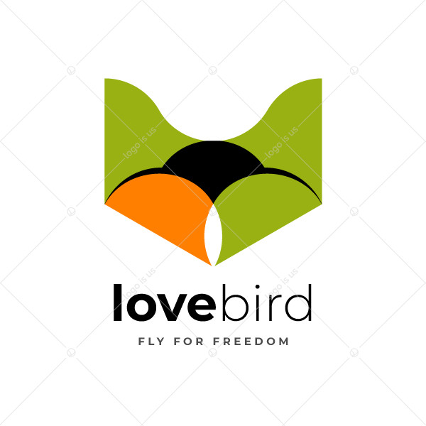Detail Gambar Lovebird Untuk Logo Nomer 49