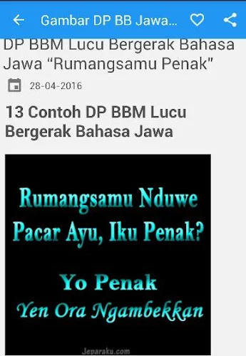 Detail Gambar Lucu Blackberry Bahasa Jawa Nomer 12