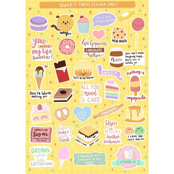 Detail Gambar Lucu Untuk Tema Diet Sticker Tumblr Nomer 10