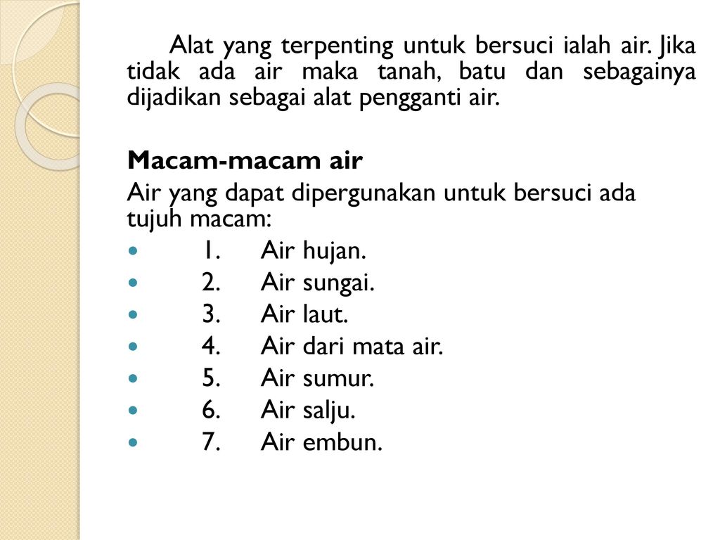 Detail Gambar Macam Macam Air Untuk Bersuci Nomer 41