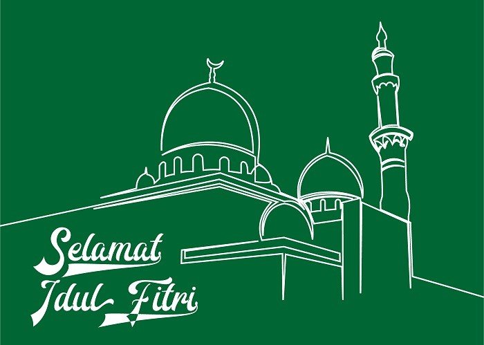 Detail Gambar Masjid Dan Ketupat Untuk Ucapan Idul Fitri Nomer 25