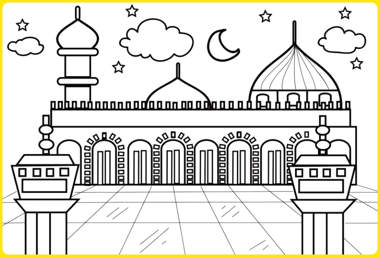 Detail Gambar Masjid Untuk Anak Sd Kelas 2 Nomer 14