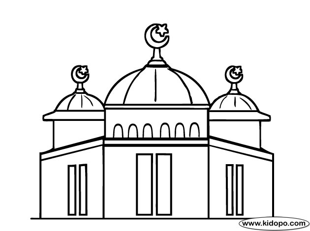 Detail Gambar Masjid Untuk Melukis Gambar Kartun Untuk Menggambar Nomer 12