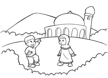 Detail Gambar Masjid Untuk Melukis Gambar Kartun Untuk Menggambar Nomer 46