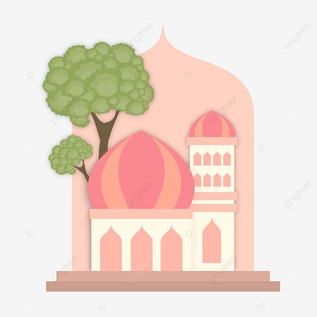 Detail Gambar Masjid Vektor Wallpaper Merah Nomer 15