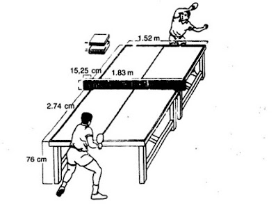 Detail Gambar Meja Tenis Beserta Ukurannya Nomer 24