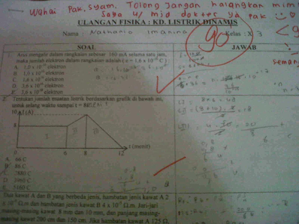 Detail Gambar Mendapatkan Nilai 100 Nomer 47