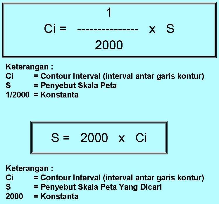 Detail Gambar Menghitung Skala 2 Buah Peta Nomer 20