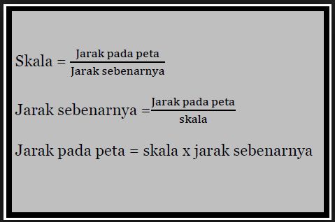 Detail Gambar Menghitung Skala 2 Buah Peta Nomer 35