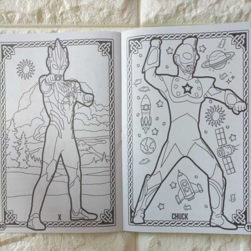 Detail Gambar Mewarnai Gambar Ultraman Untuk Mewarnai Nomer 40