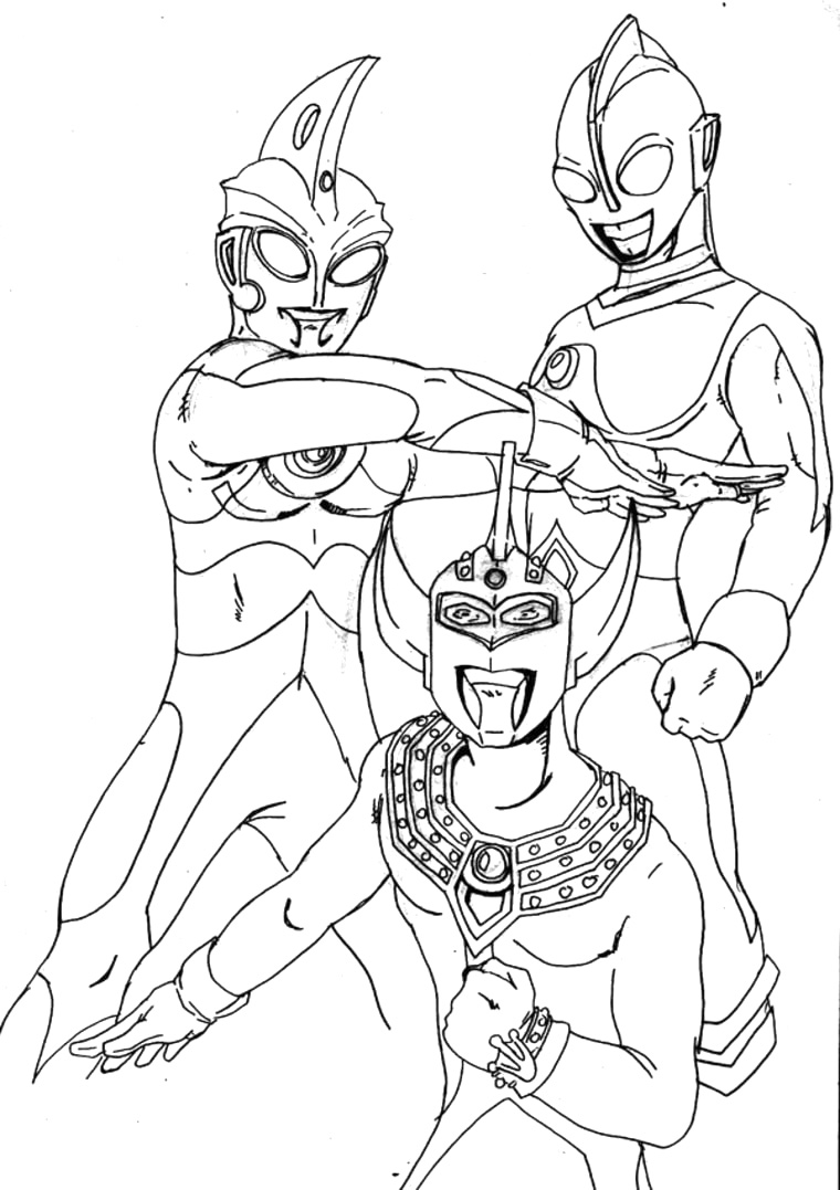 Detail Gambar Mewarnai Gambar Ultraman Untuk Mewarnai Nomer 49