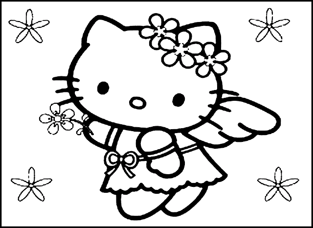 Detail Gambar Mewarnai Hello Kitty Terbaru Nomer 18