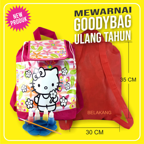 Detail Gambar Mewarnai Hello Kitty Ulang Tahun Nomer 13