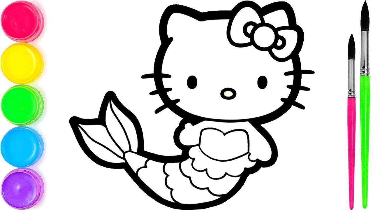 Detail Gambar Mewarnai Hello Kitty Ulang Tahun Nomer 3