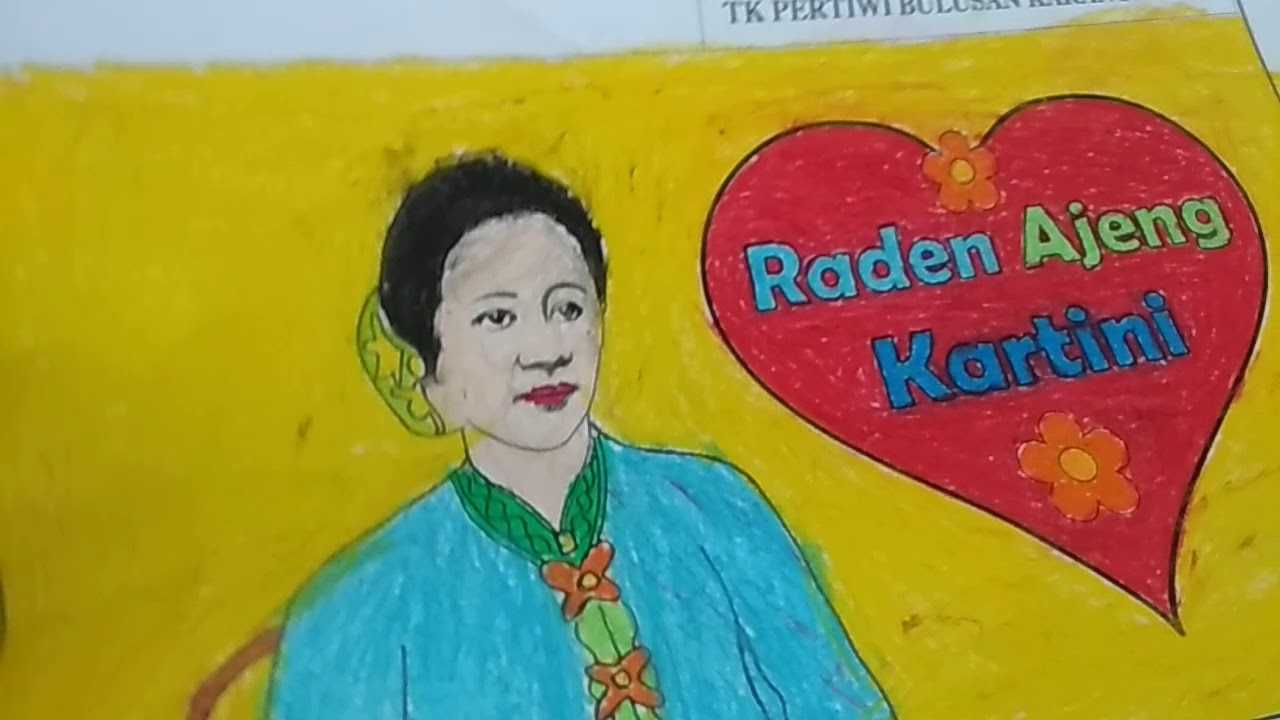 Detail Gambar Mewarnai Kartini Nomer 24