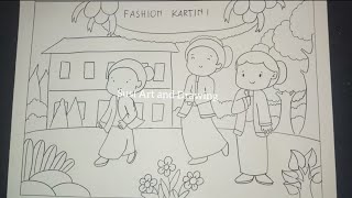 Detail Gambar Mewarnai Kartini Sd Nomer 6