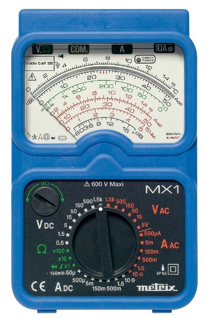 Detail Gambar Multimeter Analog Nomer 5