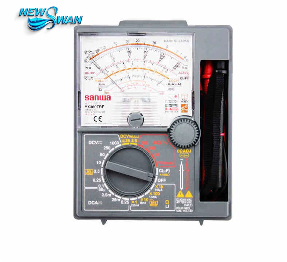 Detail Gambar Multimeter Analog Nomer 8