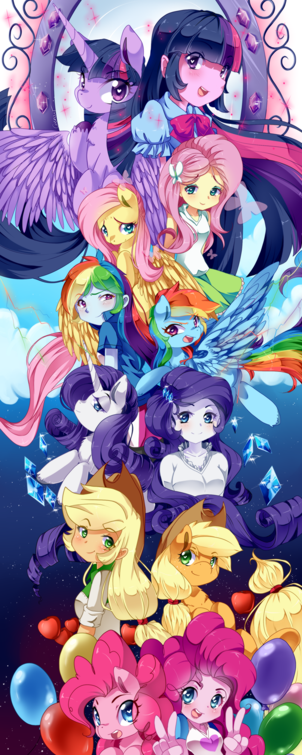 Detail Gambar My Little Pony Equestria Girls Anime Nomer 11