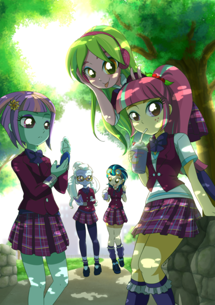 Detail Gambar My Little Pony Equestria Girls Shadowbolts Anime Nomer 2