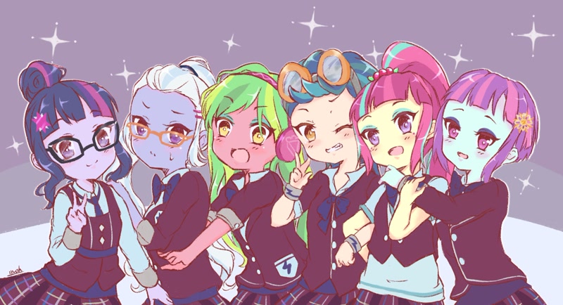 Detail Gambar My Little Pony Equestria Girls Shadowbolts Anime Nomer 46