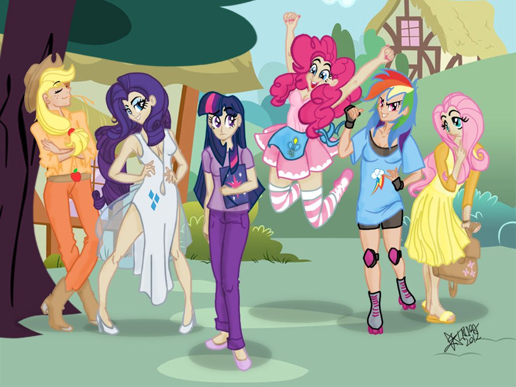 Gambar My Little Pony Manusia - KibrisPDR