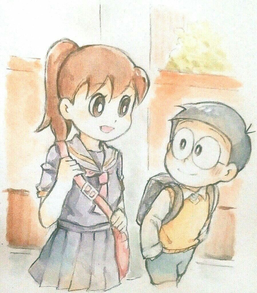 Detail Gambar Nobita Dan Shizuka Nomer 12