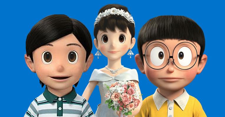 Detail Gambar Nobita Dan Shizuka Menikah Nomer 18