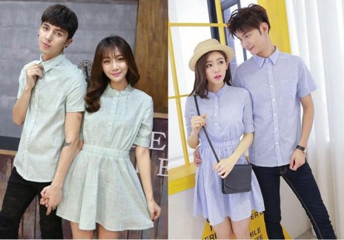 Detail Gambar Orang Korea Pakai Baju Couple Nomer 5