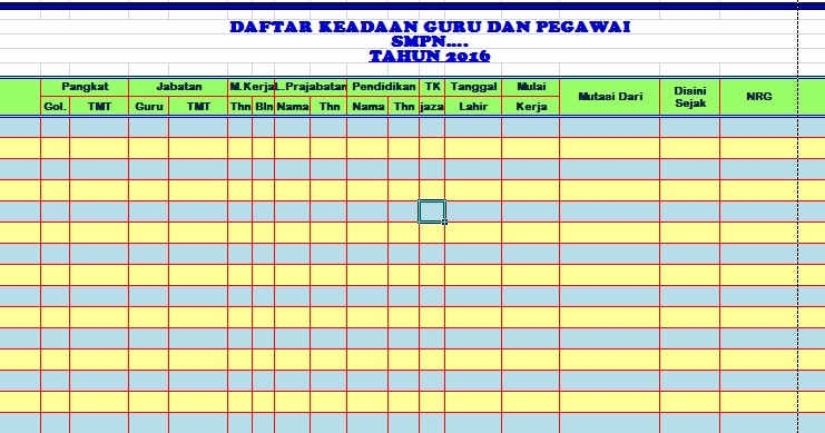 Detail Gambar Papan Data Guru Nomer 16