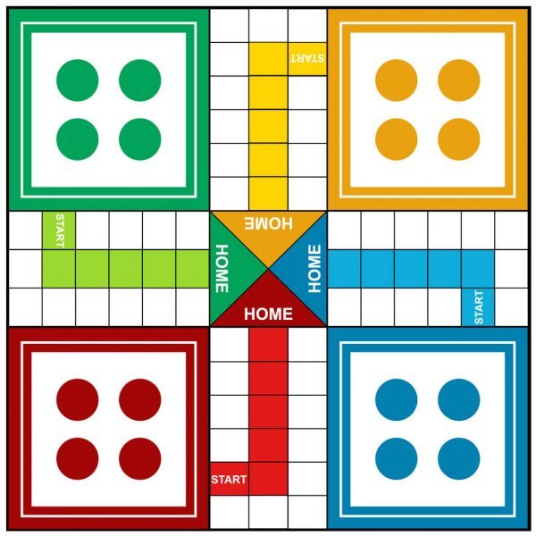 Gambar Papan Ludo - KibrisPDR