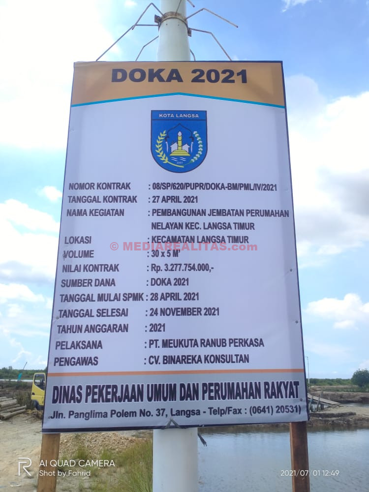 Detail Gambar Papan Nama Proyek Nomer 9