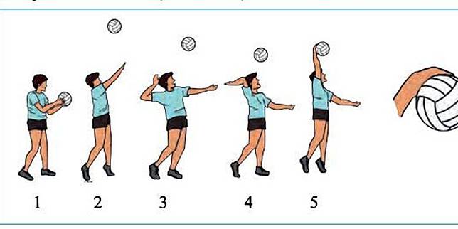 Detail Gambar Passing Atas Bola Voli Nomer 13