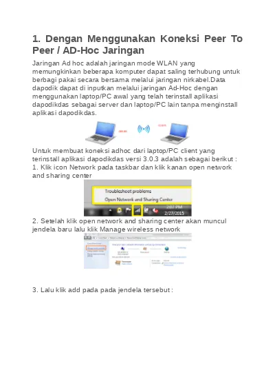 Detail Gambar Peer To Peer Adhoc 3 Laptop Nomer 23