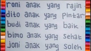 Detail Gambar Pelajaran Bahasa Indonesia Untuk Tk Nomer 16