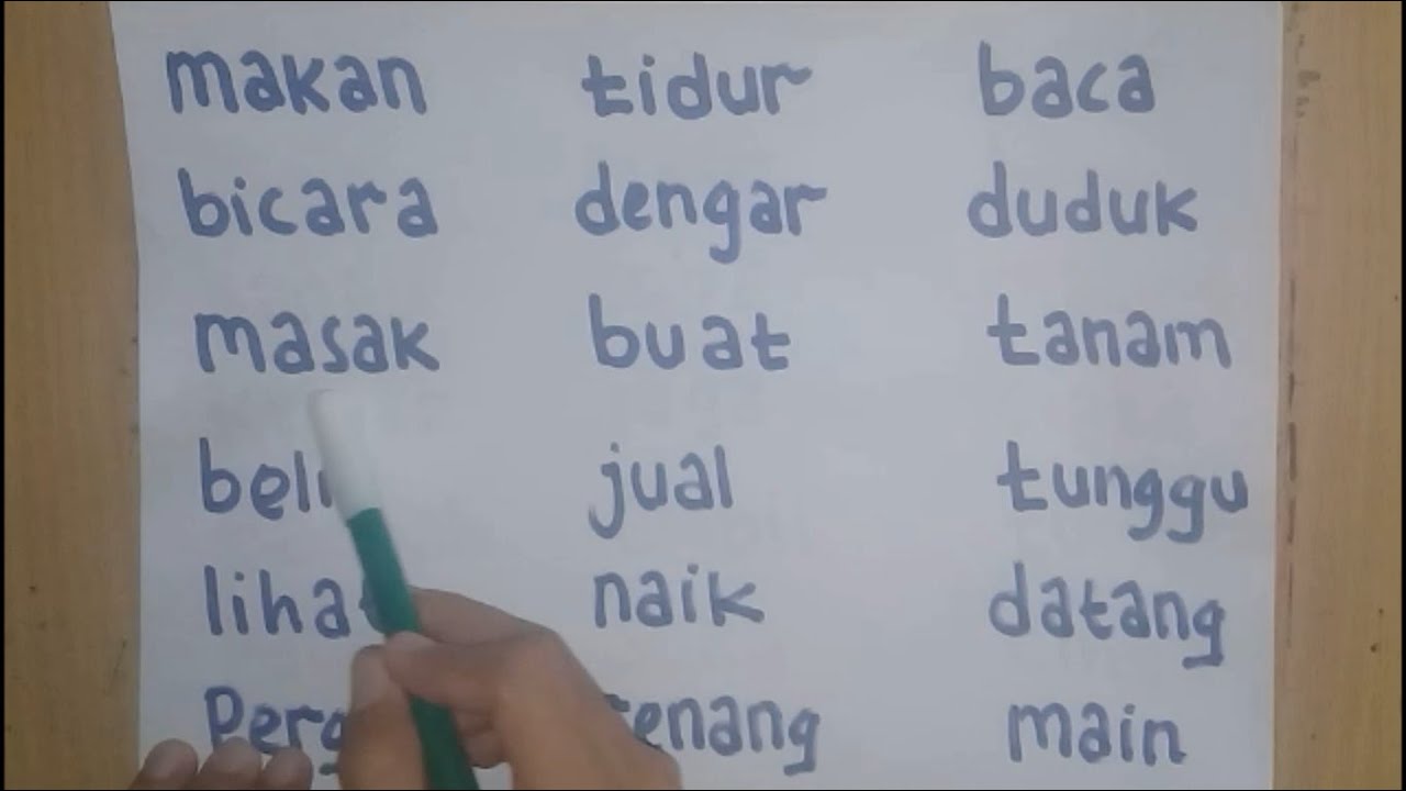 Detail Gambar Pelajaran Bahasa Indonesia Untuk Tk Nomer 7