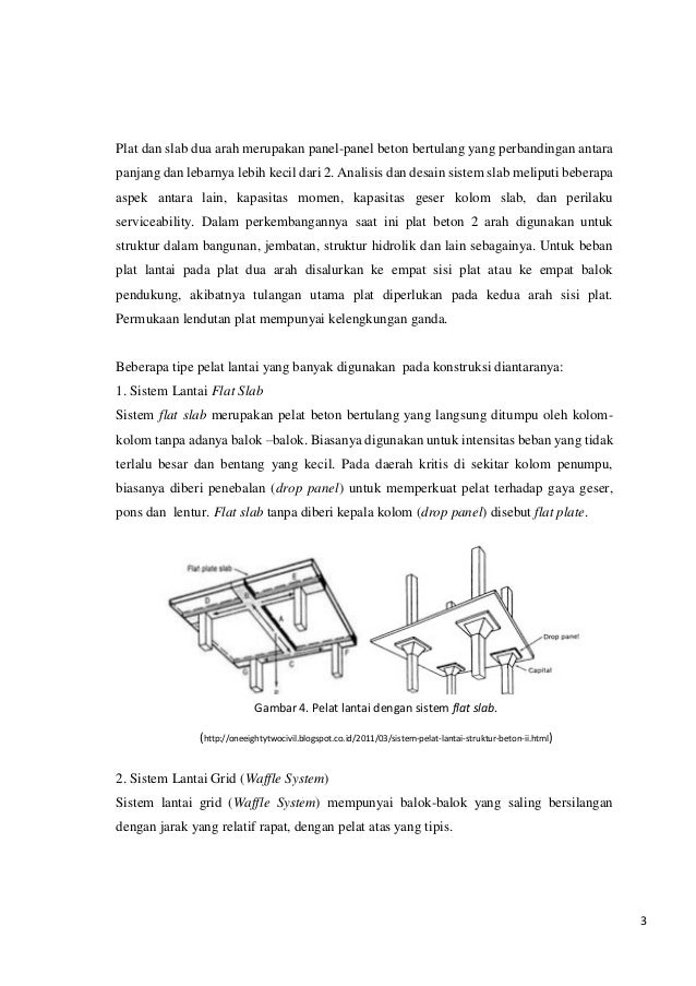 Download Gambar Pelat Dua Arah Di Lapangan Nomer 35