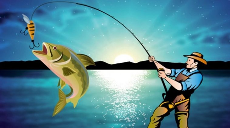 Detail Gambar Pemancing Dapat Ikan Besar Nomer 31