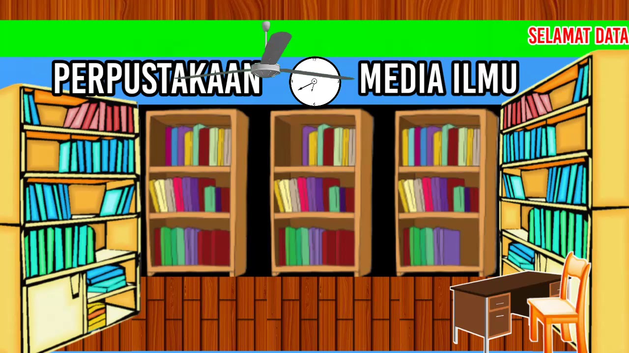 Detail Gambar Perpustakaan Gambar Animasi Buku Nomer 3