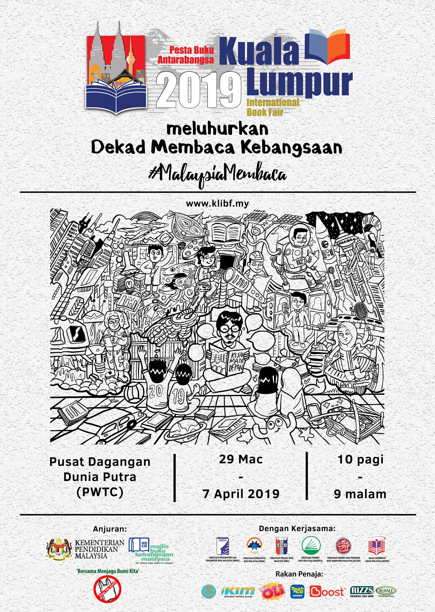 Detail Gambar Pesta Buku Antarabangsa 2019 Nomer 5