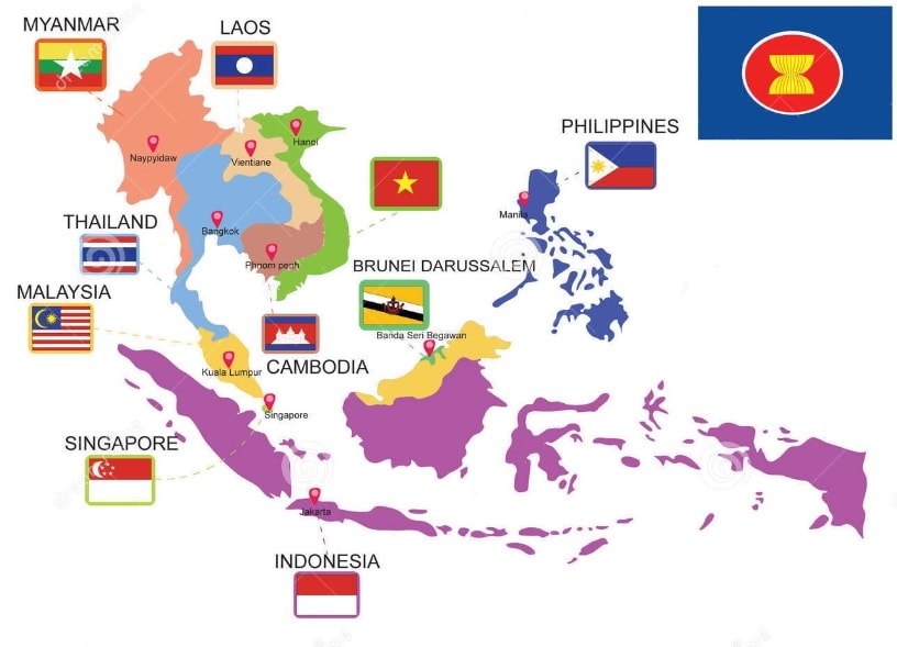 Detail Gambar Peta Asean Yang Jelas Nomer 4