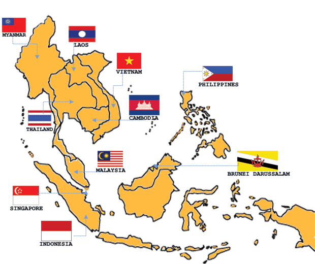 Detail Gambar Peta Asean Yang Jelas Nomer 33