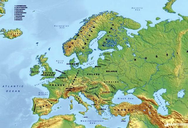 Detail Gambar Peta Benua Eropa Yang Jelas Nomer 31
