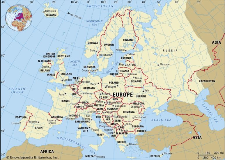 Detail Gambar Peta Benua Eropa Yang Jelas Nomer 8