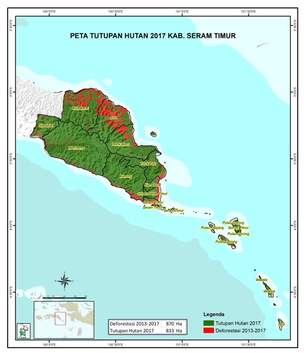 Detail Gambar Peta Beserta Batas Kecamatan Di Kabupaten Seram Bagian Timur Nomer 8