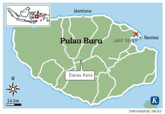 Detail Gambar Peta Beserta Ibu Kota Kecamatan Di Pulau Buru Nomer 4
