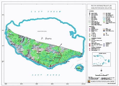 Detail Gambar Peta Beserta Kecamatan Di Pulau Buru Nomer 17