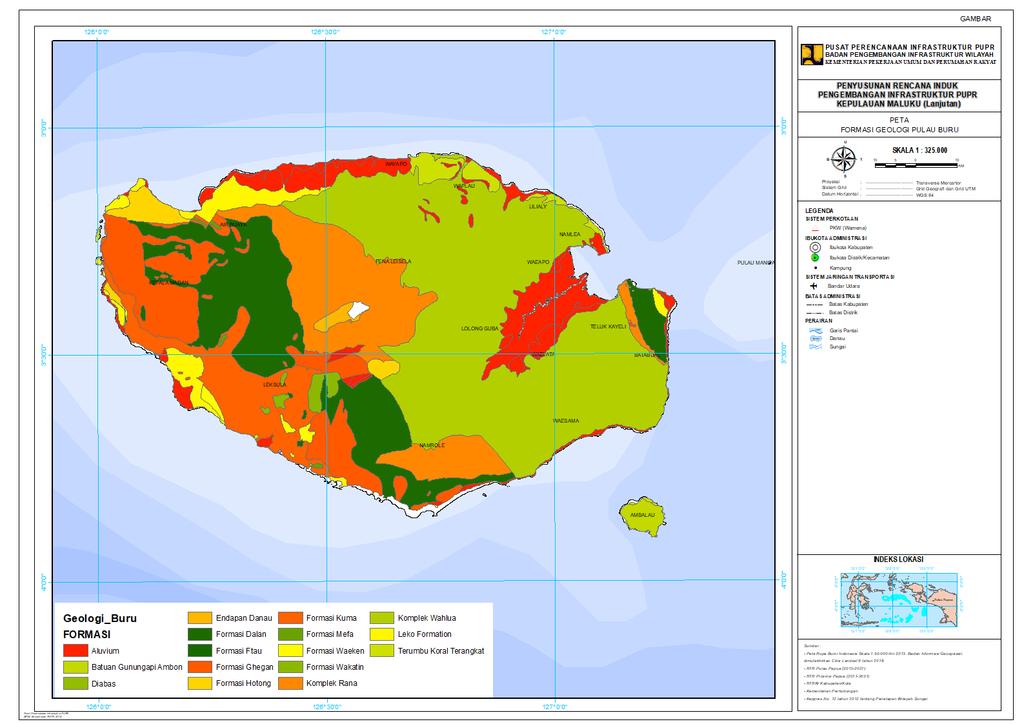 Detail Gambar Peta Beserta Kecamatan Di Pulau Buru Nomer 31