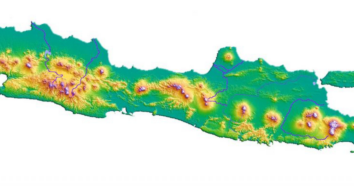 Detail Gambar Peta Buta Pulau Jawa Nomer 2